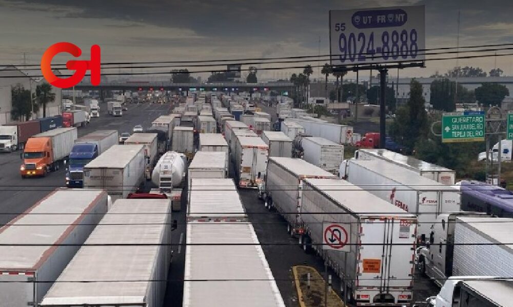 Accidentes paralizan la autopista México-Querétaro: caos vial y largas filas desde la madrugada