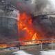 Ataques con drones ucranianos en Rusia dejan un niño muerto e incendian terminal petrolera