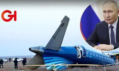 Putin admite que el sistema de defensa antiaéreo ruso estuvo activo durante la caída del avión azerbaiyano