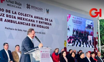 Hidalgo inicia la colecta anual de la Cruz Roja Mexicana