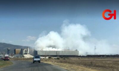 Incendio en Ciudad Sahagún: humo tóxico obliga a cerrar 42 escuelas